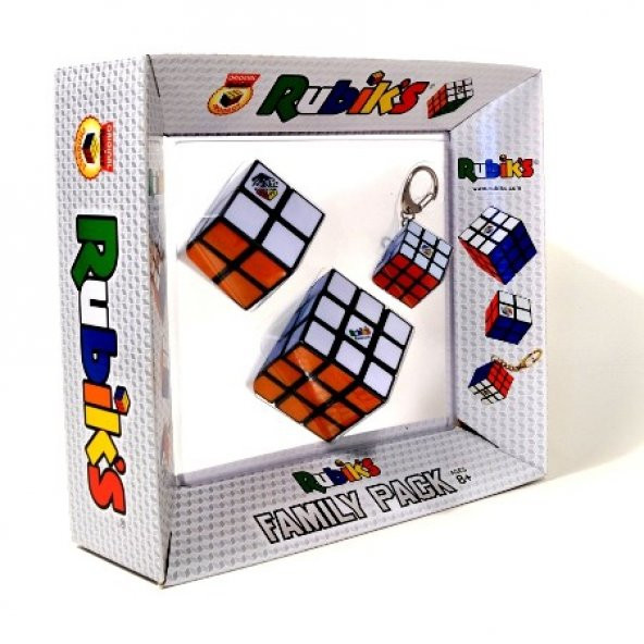 Rubiks Cube Family Pack 3 Aile Paketi Set