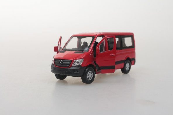Mercedes Sprinter Model Araba-1:36 Ölçek-Welly Lisanslı - 5