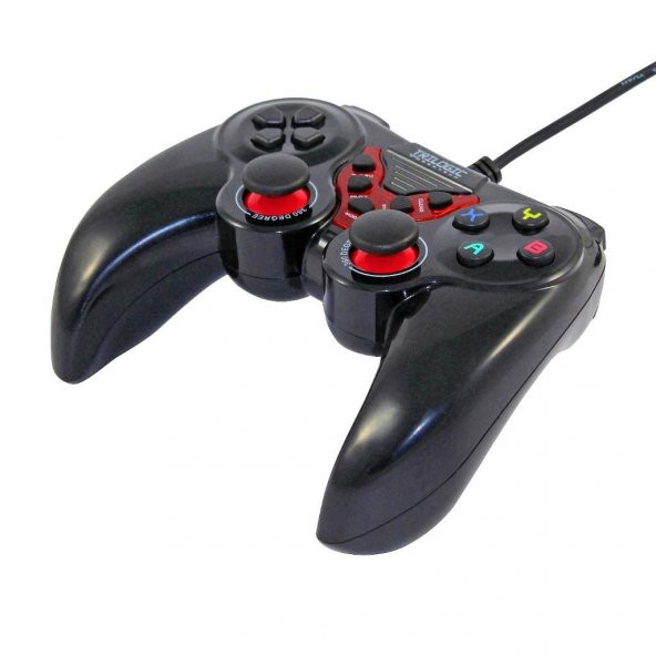 TRILOGIC GP848 PC ANALOGLU GAMEPAD JOYSTİCKLİ OYUNKOLU YARASA MOD - 3