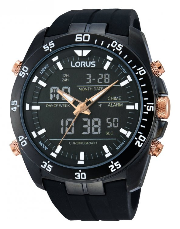 Lorus Chronograph RW615AX9 Dijital-Analog Erkek Kol Saati