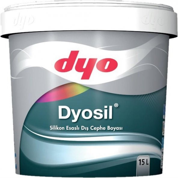 Dyo Dyosil Silikonlu Dış Cephe Boyası 15 Lt Beyaz