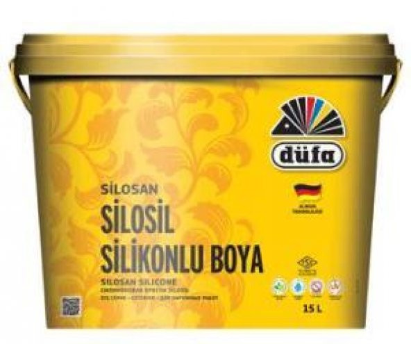 Düfa Silosan Silikonlu Dış Cephe Boyası 15 Lt Beyaz