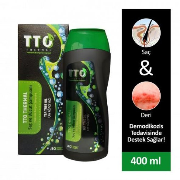 TTO Saç ve Vücut Şampuanı 300+100 ml