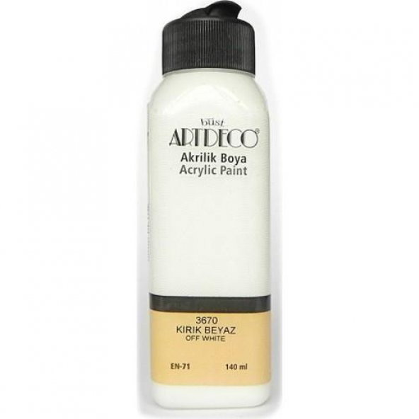 ARTDECO AKRİLİK BOYA 140 ml KIRIK BEYAZ