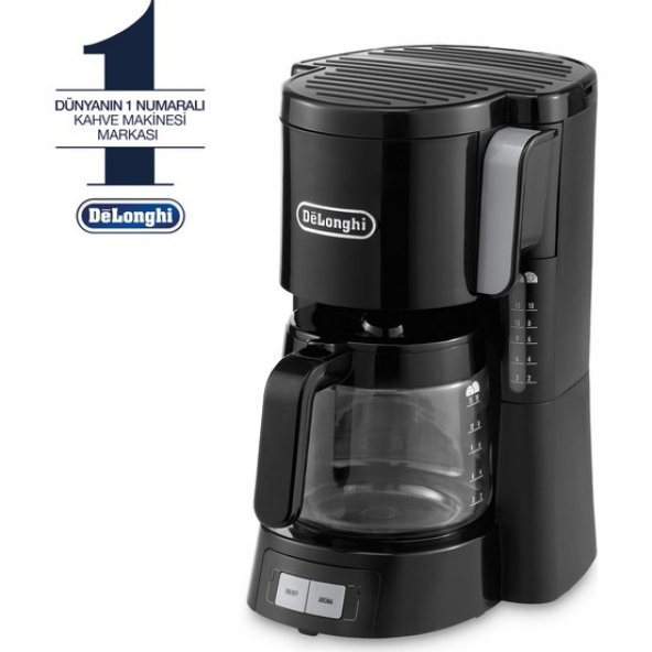 Delonghi ICM15240.BK Filtre Kahve Makinesi