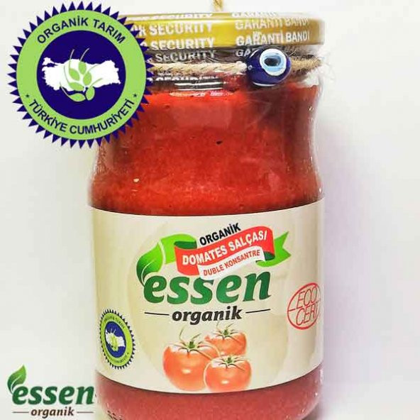Essen Organik Domates Salçası 650 gr