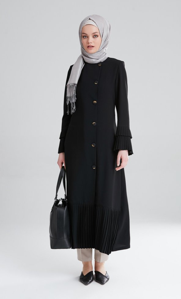 TUĞBA M5180 PARDESÜ SİYAH-TARÇIN - 5