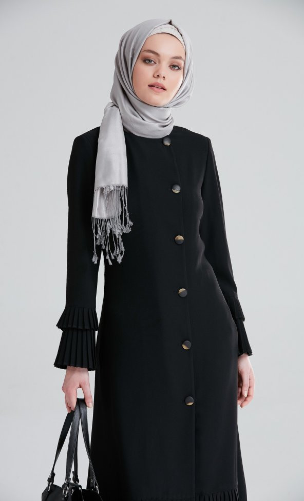 TUĞBA M5180 PARDESÜ SİYAH-TARÇIN - 7