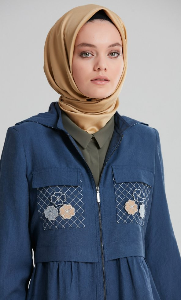 TUĞBA M1002 KISA PARDESÜ KOT RENGİ-HAKİ - 7
