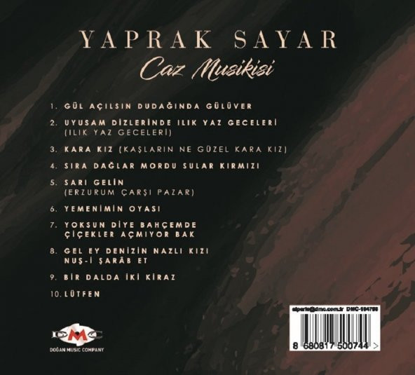 YAPRAK SAYAR - CAZ MUSİKİSİ (CD) - 2