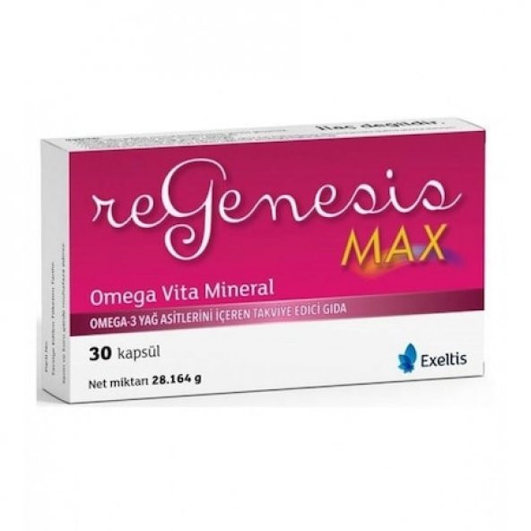 ReGenesis MAX Omega-3 28 mg 30 Kapsül