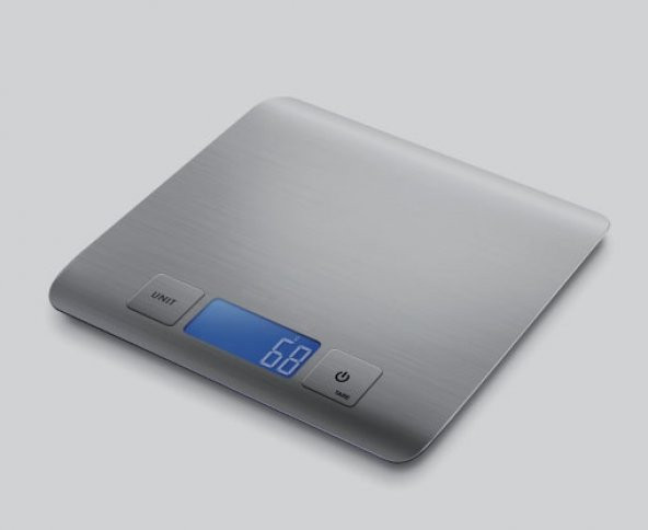 Comfort Plus SKS-1009-B Dijital Geniş Paslanmaz Çelik Mutfak Tartısı