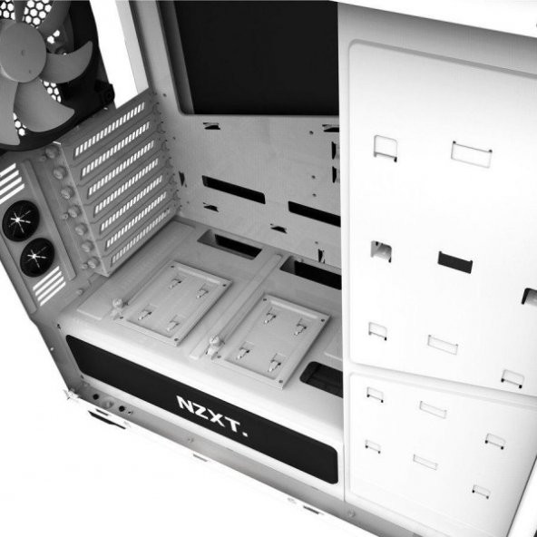NZXT H440 - "Akıllı Gamer Gaming" Oyuncu Bilgisayar Kasası (Beyaz) - 4
