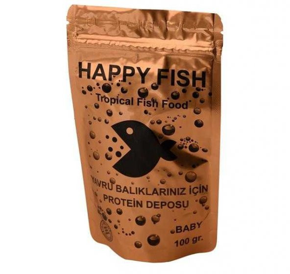 Happy Fish Yavru Balık Yemi 100 Gram