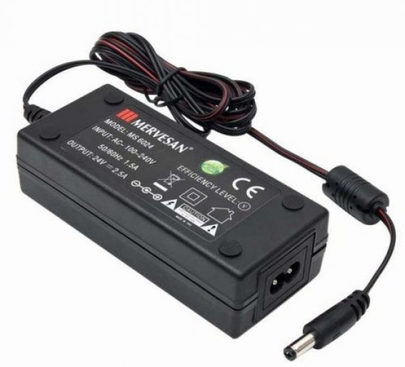 60 W AC / DC Switching Power Supply 2,5A - 24 VDC