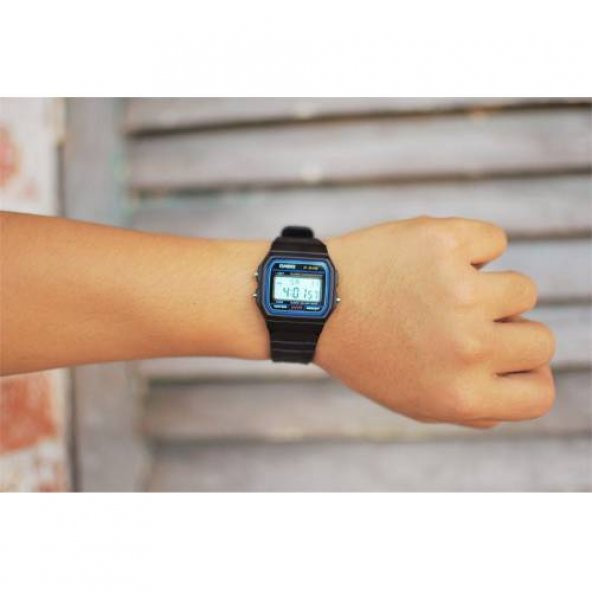 Casio F-91W-1DG Erkek Kol Saati - Asker Saati - 5