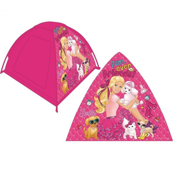 Barbie Çadır Pembe Çantalı Çadır 100 Orijinal Lisanslı Ürün