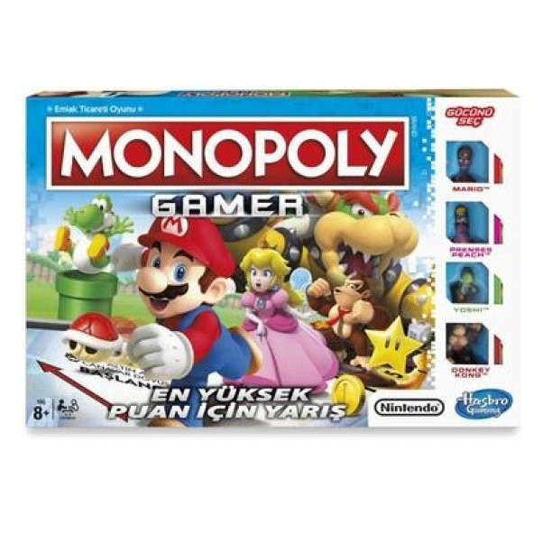 Monopoly Gamer C1815 100 Orijinal Lisanslı Ürün