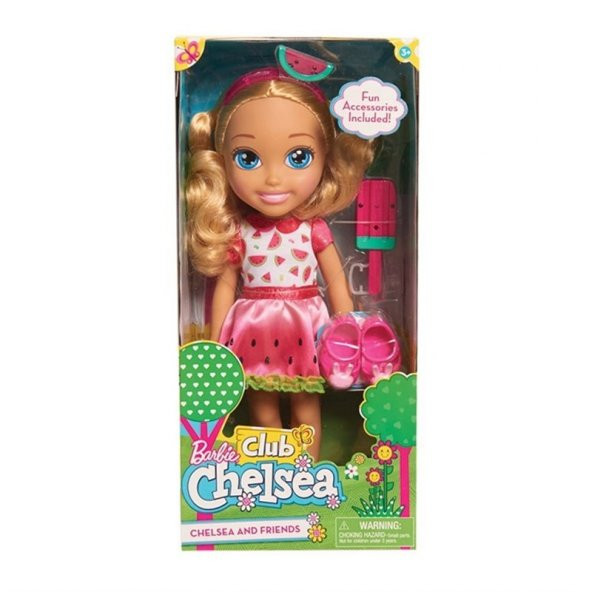 Barbie Chelsea Bebeği 61625 100 Lisanslı Orijinal Ürün