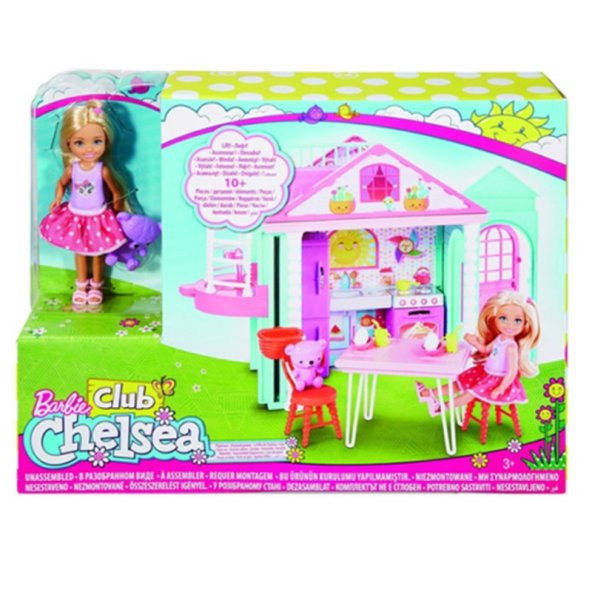Barbie Chelseanin İki Katlı Evi DWJ50 100 Orijinal Lisanslı Ürün