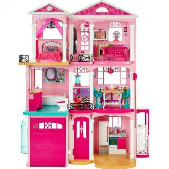 Barbie Rüya Evi 3 Katlı Barbie Dream House FFY84 Orijinal Seri