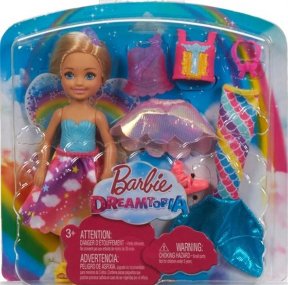 Barbie Dreamtopia Chelsea Bebek Ve Kıyafetler FJC99-FJD00