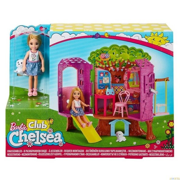 Barbie Chelseanin Ağaç Evi FPF83 100 Orijinal Lisanslı Ürün