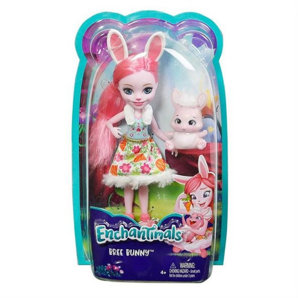 Enchantimals Bree Bunny & Twist Bebekler DVH87-DVH88