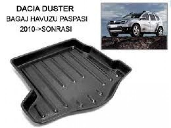 BAGAJ HAVUZU DACIA DUSTER 4X2 2010> siyah