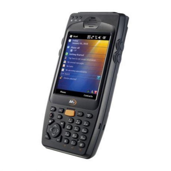 M3 Mobile OX10 2D (Orange)  (CE 6.0, WİFİ, BT, 2D Scanner, Cradle, Std Battery) El Terminali
