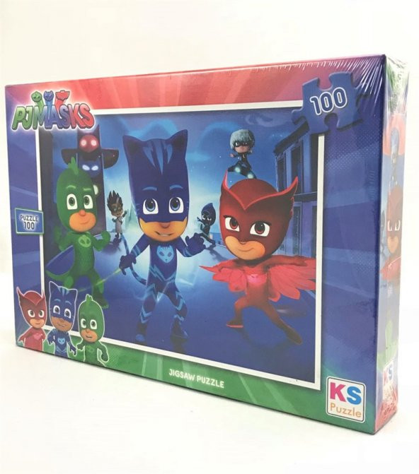 Puzzle 100 Parça PJ Masks Temalı