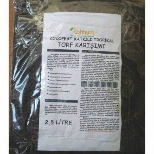 COCOPEAT KATKLILI TROPİKAL BİTKİ TOPRAĞI