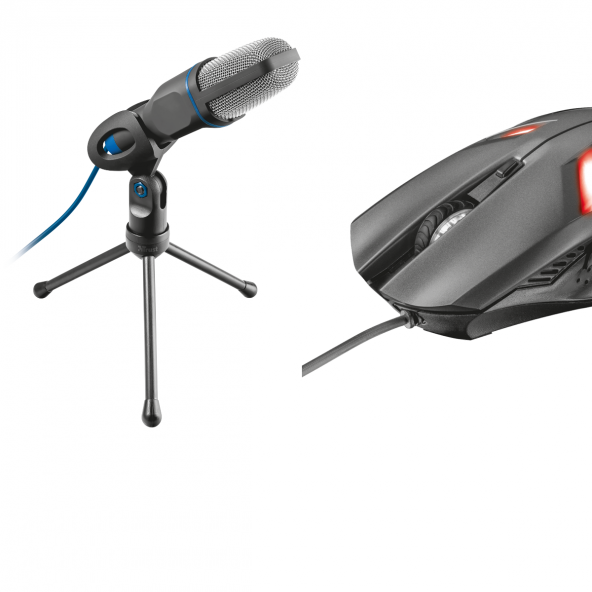 Trust 20378 Mico USB Mikrofon ve Gamig Mouse