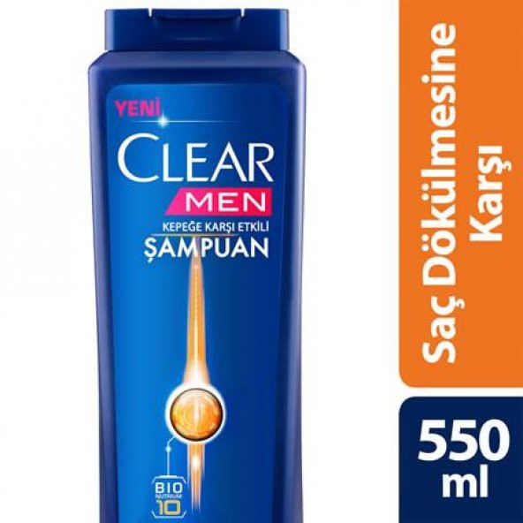 Clear Şampuan 500ML Men Saç Dökülmesine Karşı