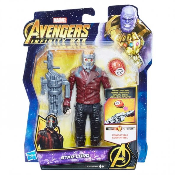 Avengers Infinity War Figür ve Sonsuzluk Taşı - Star-Lord