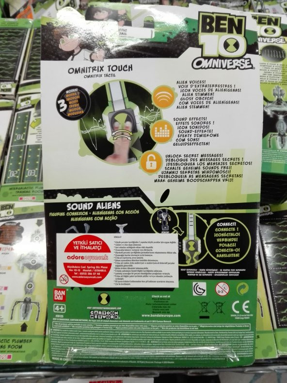 BEN 10 OMNIVERSE OMNITRIX TOUCH SAAT UZAYLI SESİ ÇIKARTAN SAAT ORJİNAL ÜRÜN - 3