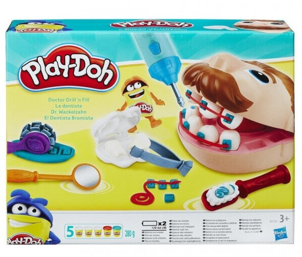 Play-Doh Dişçi Seti Eğlenceli Eğitici