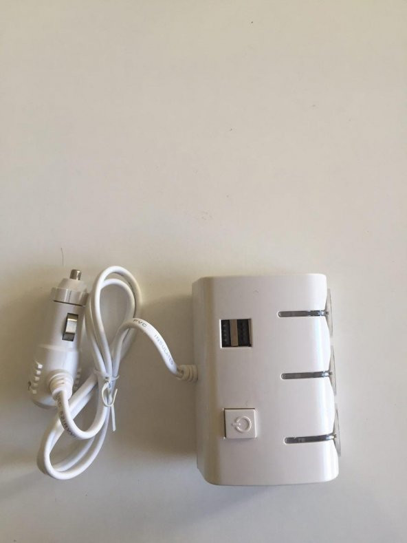 Araç Çakmaklık Çoğaltıcı USB Oto+Araba Çakmak Soket Çoklayıcı Tır - 4