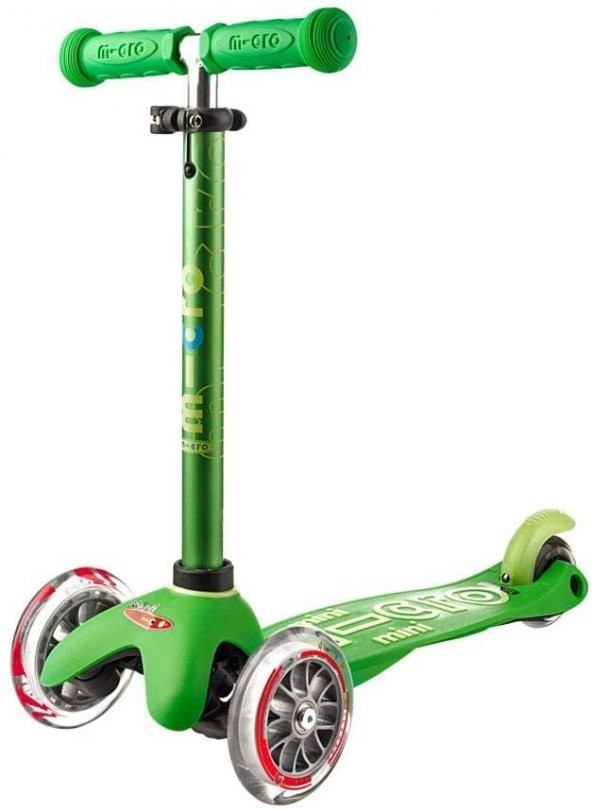 Micro Mini 3 in 1 Deluxe Green Scooter MMD010 - 4