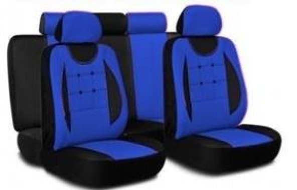 nissan Sunny Oto Koltuk Kılıfı Set Düğmeli Model 5 Parça Araba Araç - 2