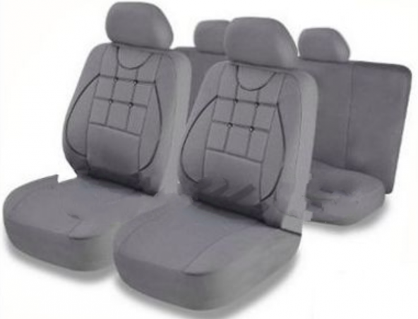 nissan Sunny Oto Koltuk Kılıfı Set Düğmeli Model 5 Parça Araba Araç - 5