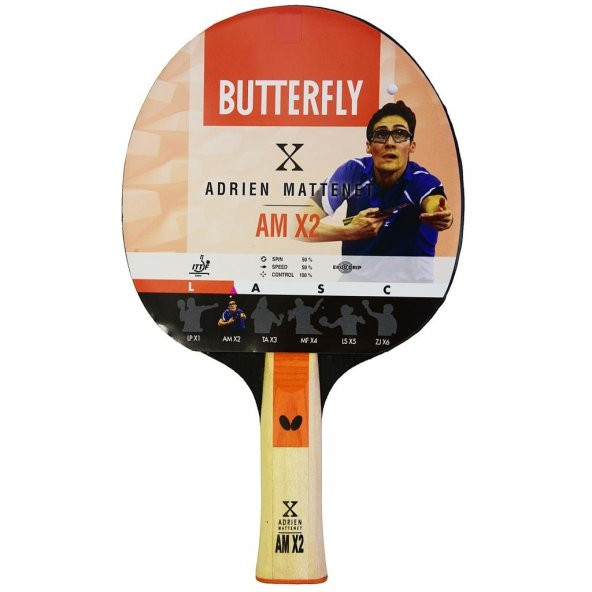 Butterfly Adrıan Mattenet Amx2 Masa Tenisi Raketi (85081S)