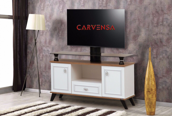 CARVENSA İNCİ lüx tv sehpası derinlik 110 yükseklik 61 cm