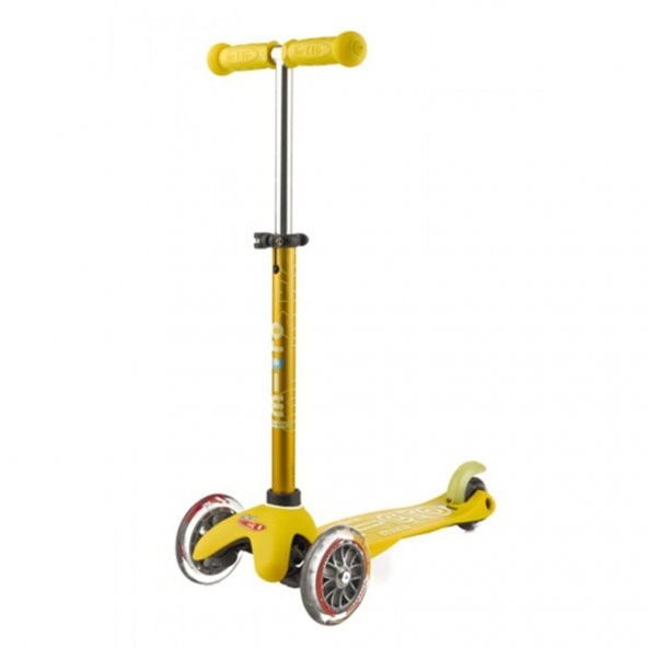 Micro Mini Scooter Deluxe Yellow Scooter MMD005
