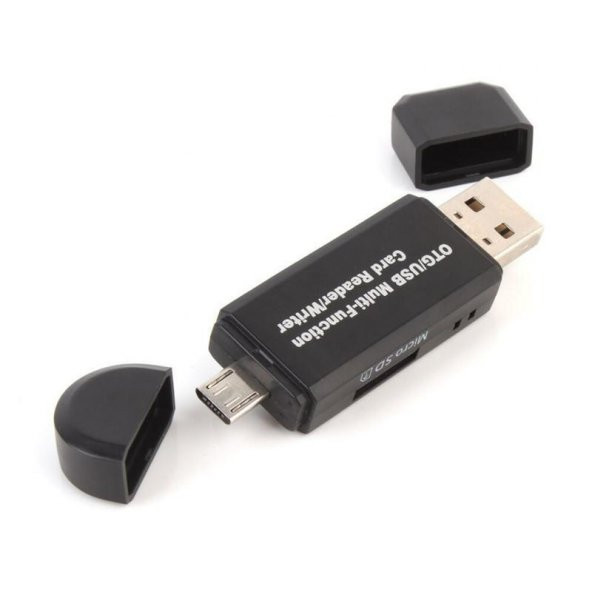 Micro USB Telefon Adaptörü Micro SD/SD Kart/USB Okuyucu Dönüştürü - 2