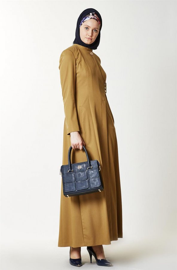 Kayra Pardesü-Oliv KA-B7-15033-33 - Resim 3