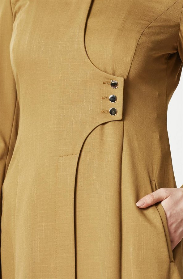 Kayra Pardesü-Oliv KA-B7-15033-33 - Resim 6