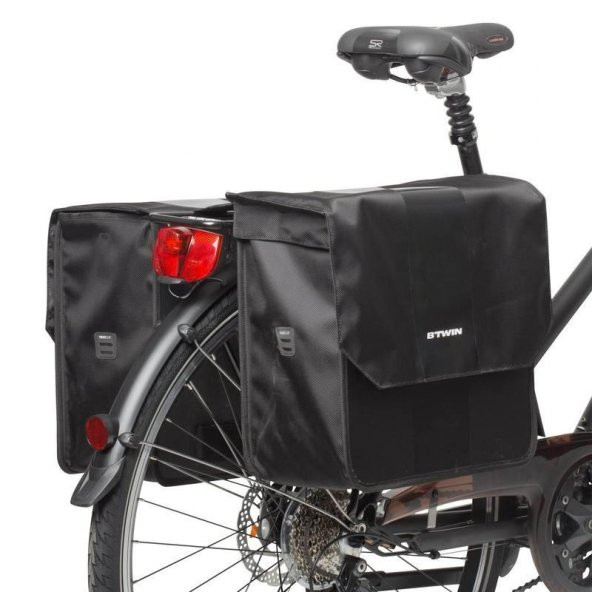Bisiklet Heybe Çanta Heybe Bagaj 2x 20 Litre Portbagaj Çantası - 2