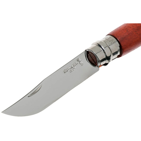 Opinel Inox No 8 Padouk Saplı Paslanmaz Çelik Çakı (Kutulu) - 4