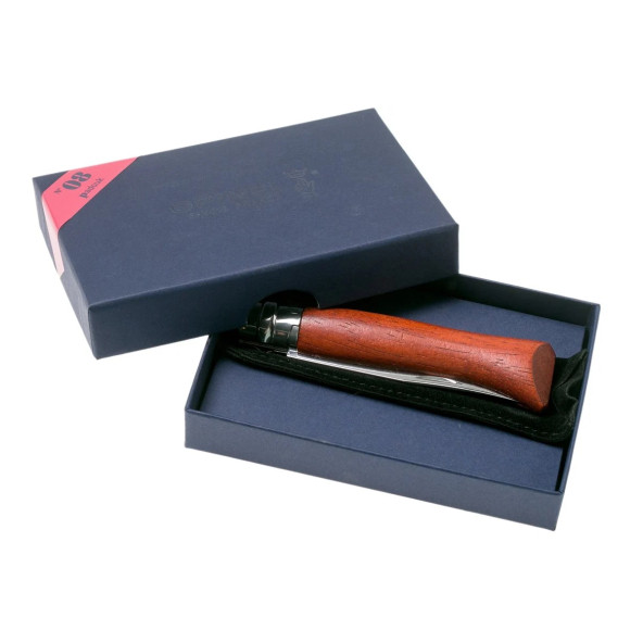 Opinel Inox No 8 Padouk Saplı Paslanmaz Çelik Çakı (Kutulu) - 7